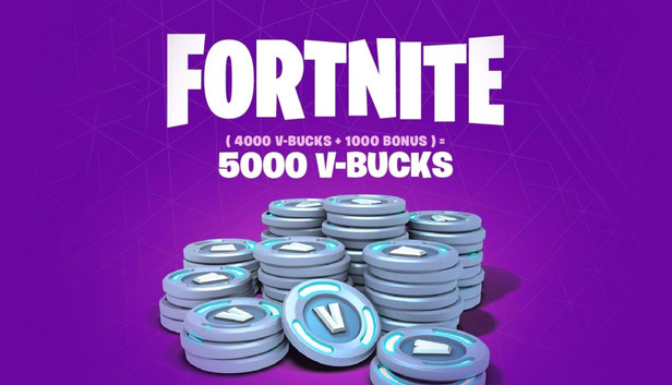 5000 V-Bucks Gift Card