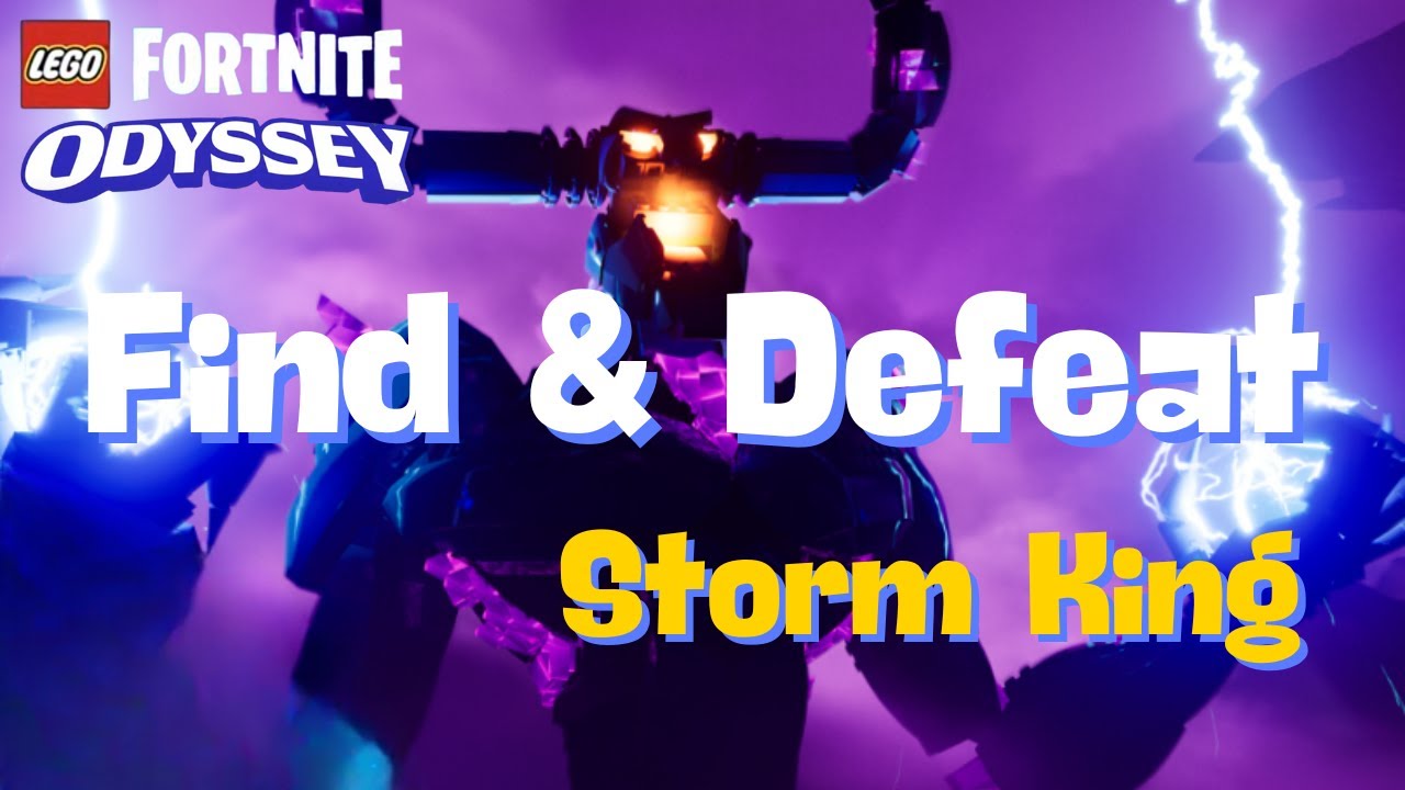 Defeat the Storm King in LEGO Fortnite Odyssey