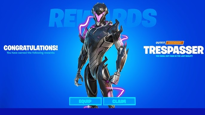 Exclusive 'TRESPASSER' Skin – Get This Super Rare Fortnite Skin for FREE!