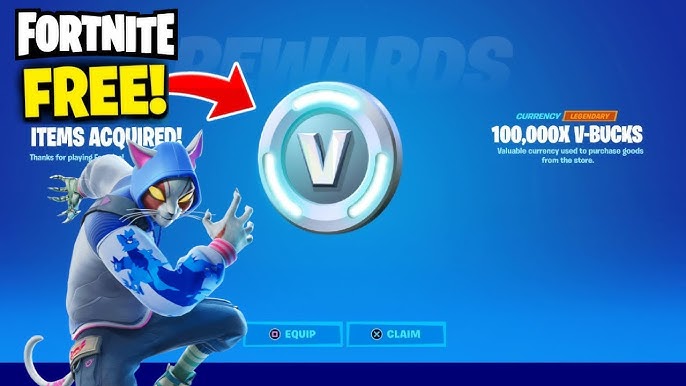 Get Free Vbucks in Fortnite Chapter 6
